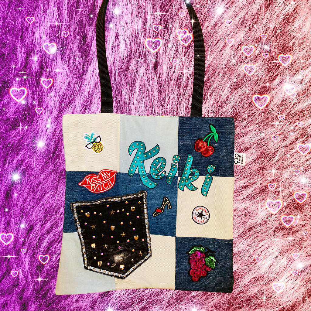 Tote bag personalizada pintada a mano